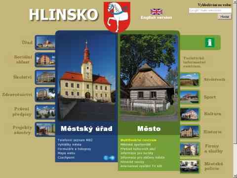 Nhled www strnek http://www.hlinsko.cz