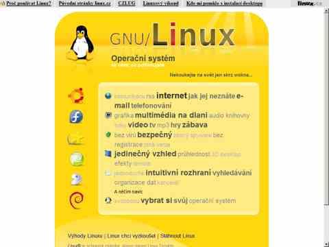 Nhled www strnek http://www.linux.cz