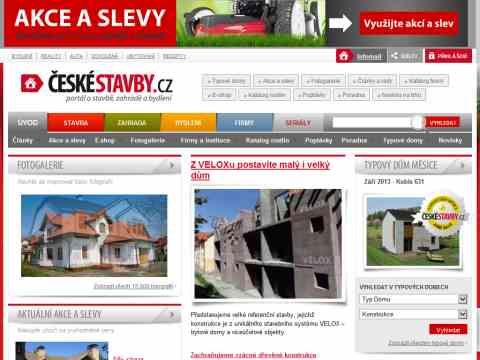 Nhled www strnek http://www.ceskestavby.cz