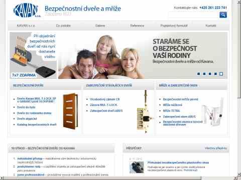Nhled www strnek http://www.bezpecnostni-dvere-mrize-kavan.cz