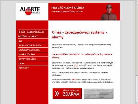 Nhled www strnek http://www.alerte.cz