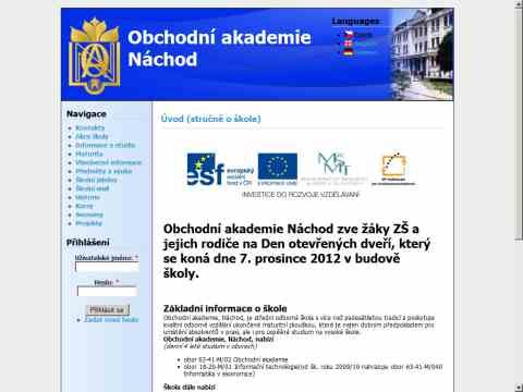 Nhled www strnek http://www.oanachod.cz/