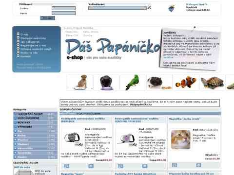 Nhled www strnek http://www.daspapanicko.cz