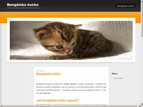 Nhled www strnek http://www.bengalskakocka.cz