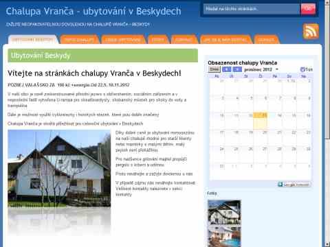 Nhled www strnek http://www.chalupa-beskydy.cz