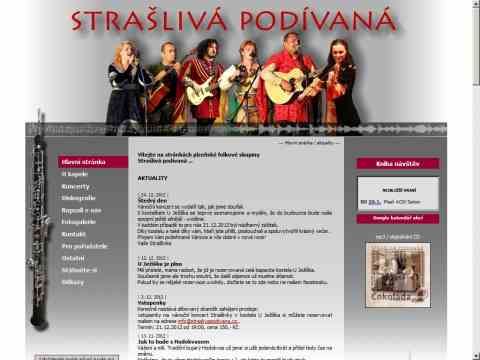 Nhled www strnek http://www.straslivapodivana.cz/