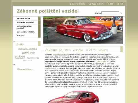 Nhled www strnek http://www.zakonne-pojisteni-vozidel.cz