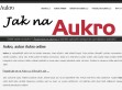 Nhled www strnek http://www.jak-na-aukro.cz/
