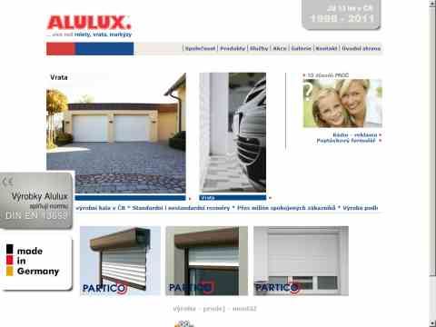 Nhled www strnek http://www.alulux.cz/