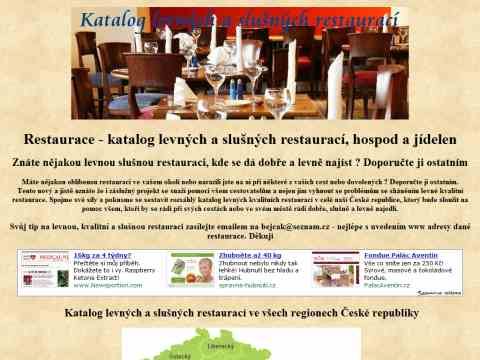 Nhled www strnek http://levna-restaurace.kvalitne.cz