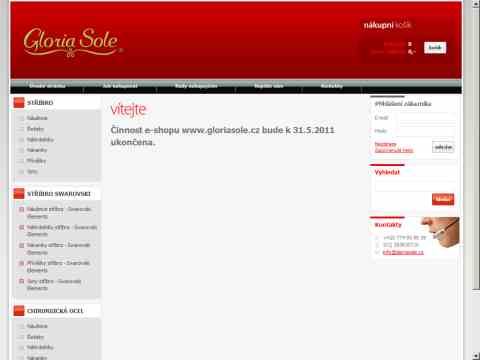 Nhled www strnek http://www.gloriasole.cz