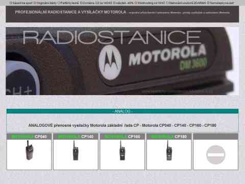 Nhled www strnek http://www.vysilacky-radiostanice-motorola.ic.cz/