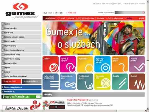 Nhled www strnek http://www.gumex.cz