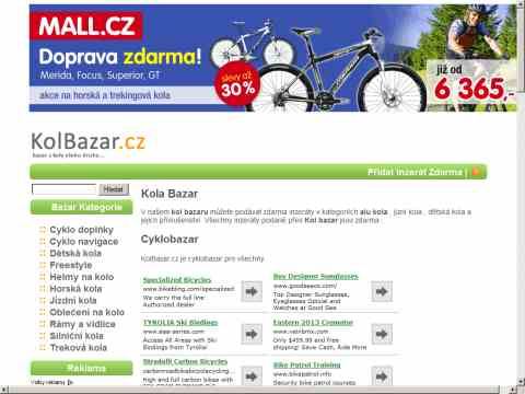 Nhled www strnek http://www.kolbazar.cz