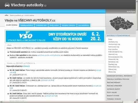 Nhled www strnek http://www.vsechny-autoskoly.cz/