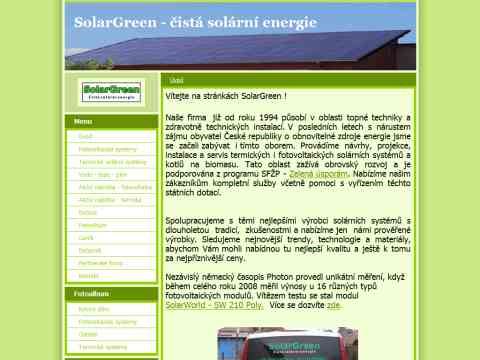 Nhled www strnek http://www.solargreen.cz/