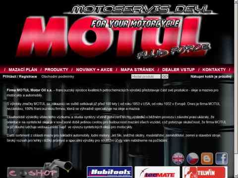 Nhled www strnek http://www.motul.cz/