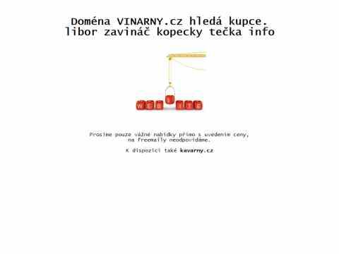 Nhled www strnek http://www.vinarny.cz/kapitan/