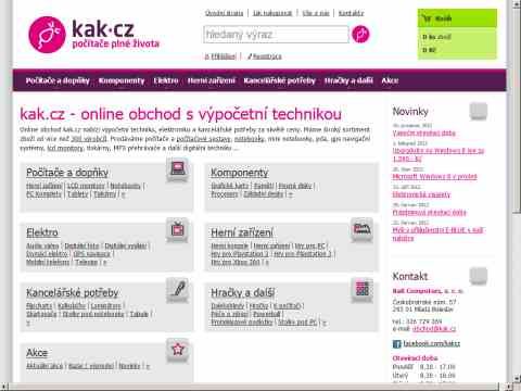 Nhled www strnek http://eshop.kak.cz/