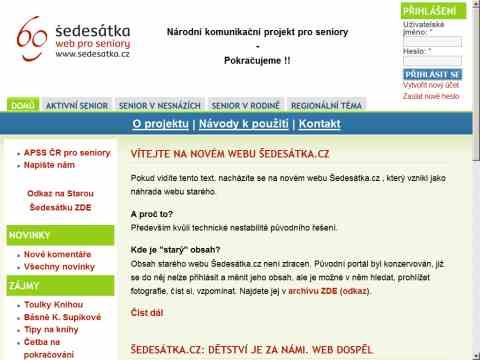 Nhled www strnek http://www.sedesatka.cz