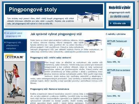 Nhled www strnek http://www.pingpongovy-stul.cz