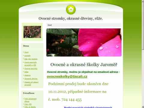 Nhled www strnek http://www.ovocneskolky.cz