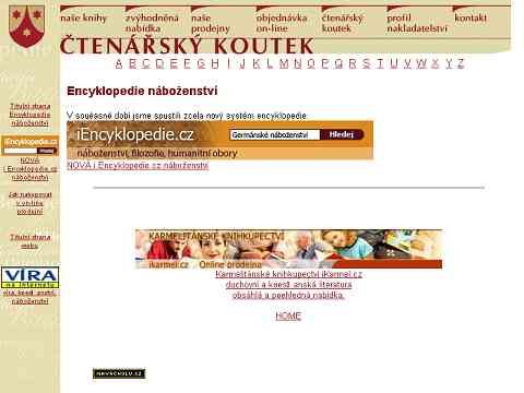 Nhled www strnek http://www.karmelitanske-nakladatelstvi.cz/encyklopedie.php