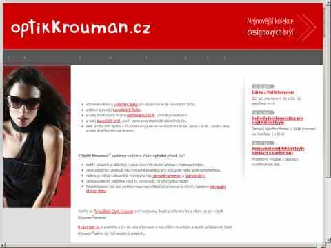 Nhled www strnek http://www.optikkrouman.cz