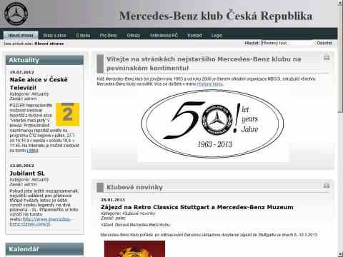 Nhled www strnek http://www.mercedes-benz-klub.cz
