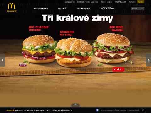 Nhled www strnek http://www.mcdonalds.cz/