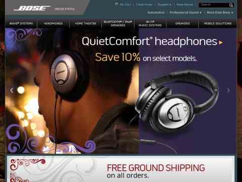 Nhled www strnek http://www.bose.com