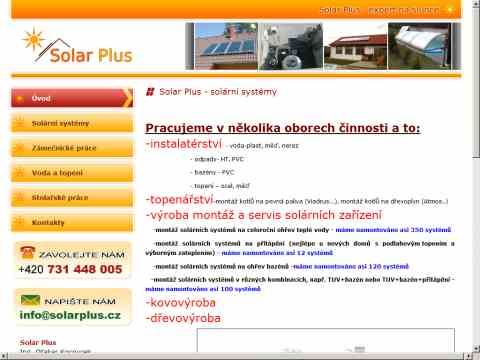 Nhled www strnek http://www.solarplus.cz/