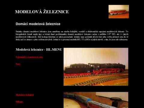 Nhled www strnek http://www.modelova-zeleznice.info