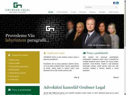 Nhled www strnek http://www.grubnerlegal.cz/