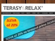 Náhled www stránek http://www.terasy-relax.cz/