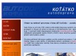 Náhled www stránek http://www.kotatko-autodoprava.cz