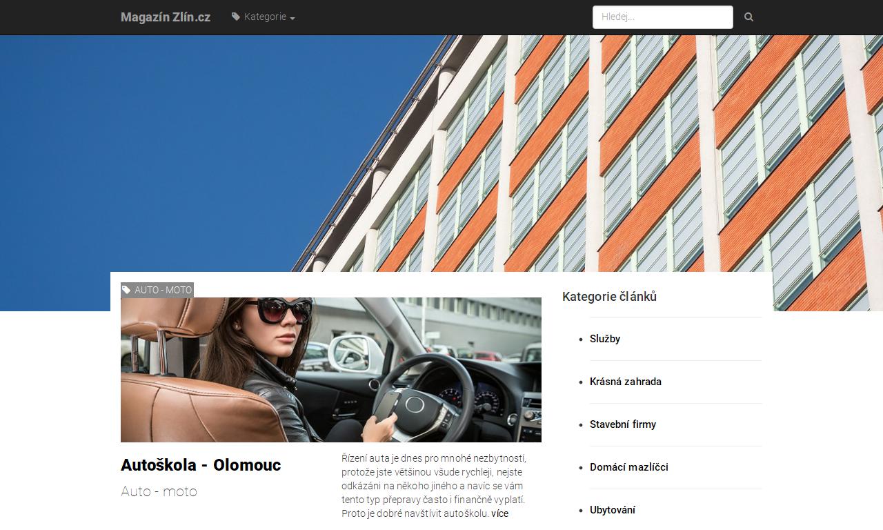 Nhled www strnek http://www.magazinzlin.cz/