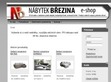 Náhled www stránek http://www.nabytek-brezina.cz/
