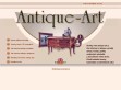 Náhled www stránek http://www.antique-art.cz