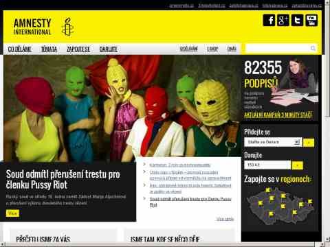 Nhled www strnek http://www.amnesty.cz