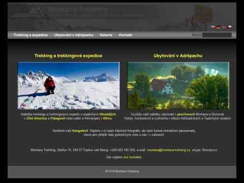 Nhled www strnek http://www.montana-trekking.cz