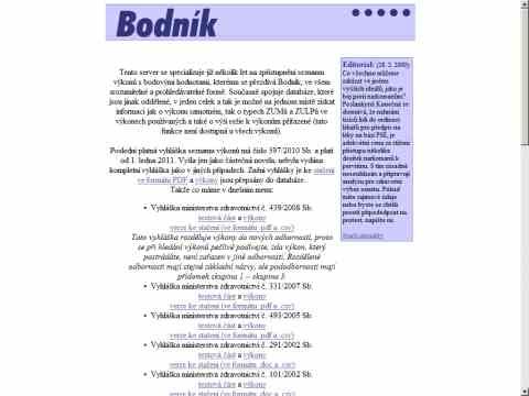 Nhled www strnek http://www.bodnik.cz/sezview