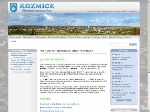 Nhled www strnek http://www.kozmice.cz