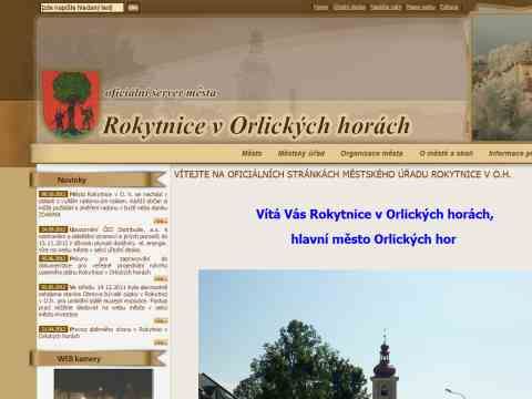 Nhled www strnek http://www.rokytnice.cz/