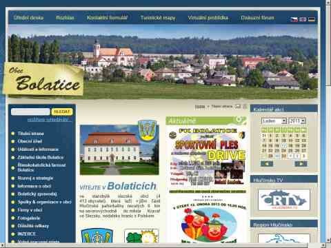 Nhled www strnek http://www.bolatice.cz/