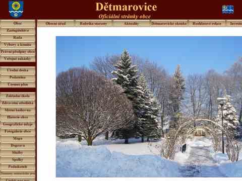 Nhled www strnek http://www.detmarovice.cz/