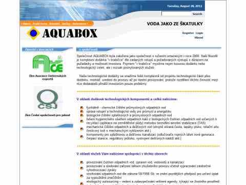 Nhled www strnek http://www.aquabox.cz