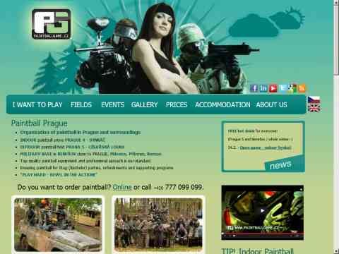 Nhled www strnek http://www.paintballgame.cz