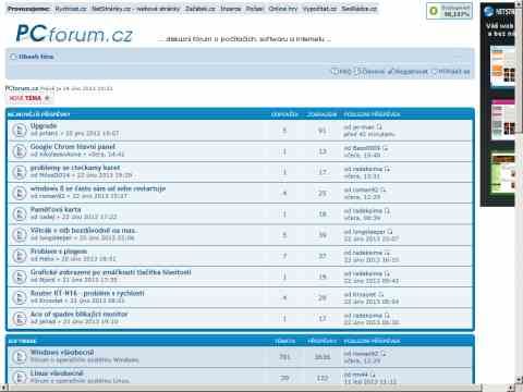 Nhled www strnek http://www.pcforum.cz/