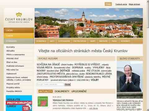 Nhled www strnek http://www.mu.ckrumlov.cz